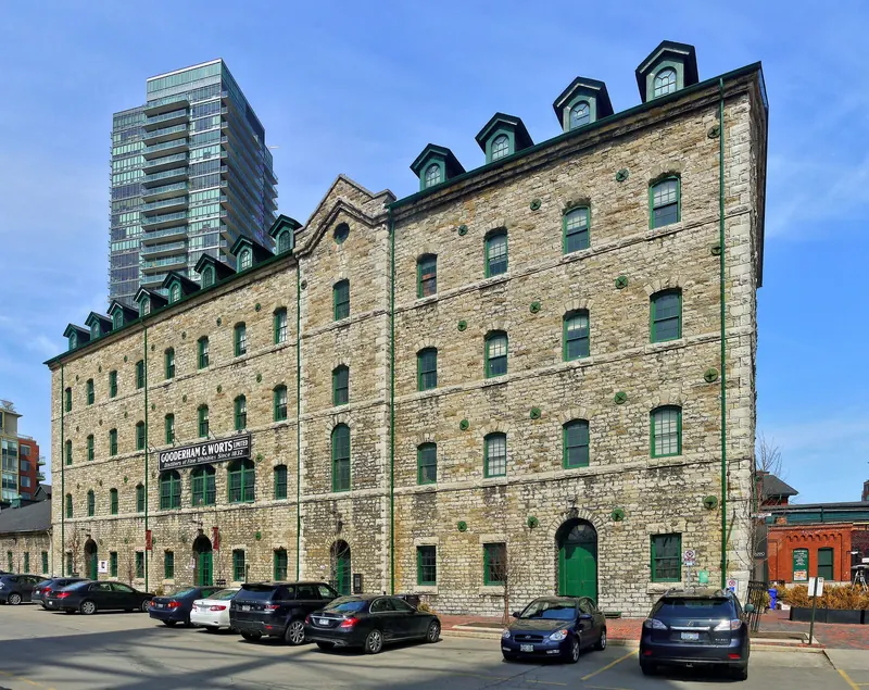 Historic buildings in the Distillery District, Toronto