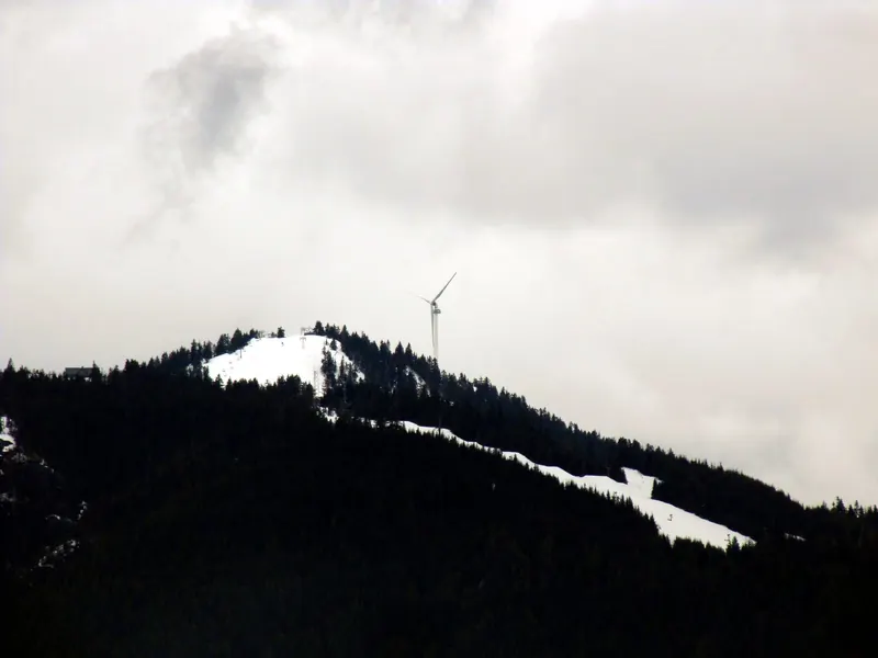 Grouse Mountain above Vancouver