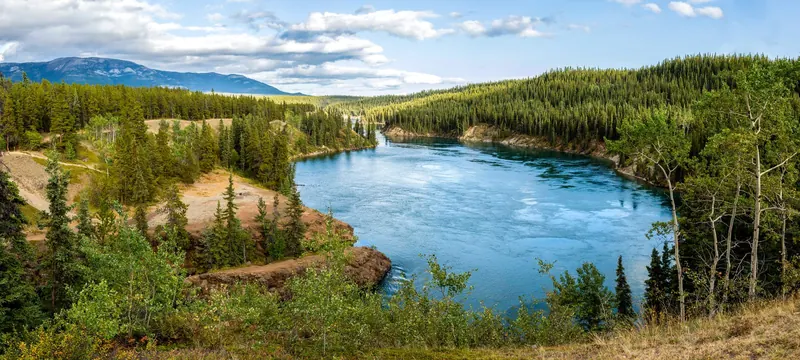 Miles Canyon on the Yukon River, Whitehorse