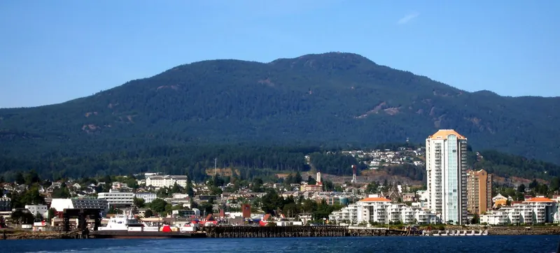 The Nanaimo skyline