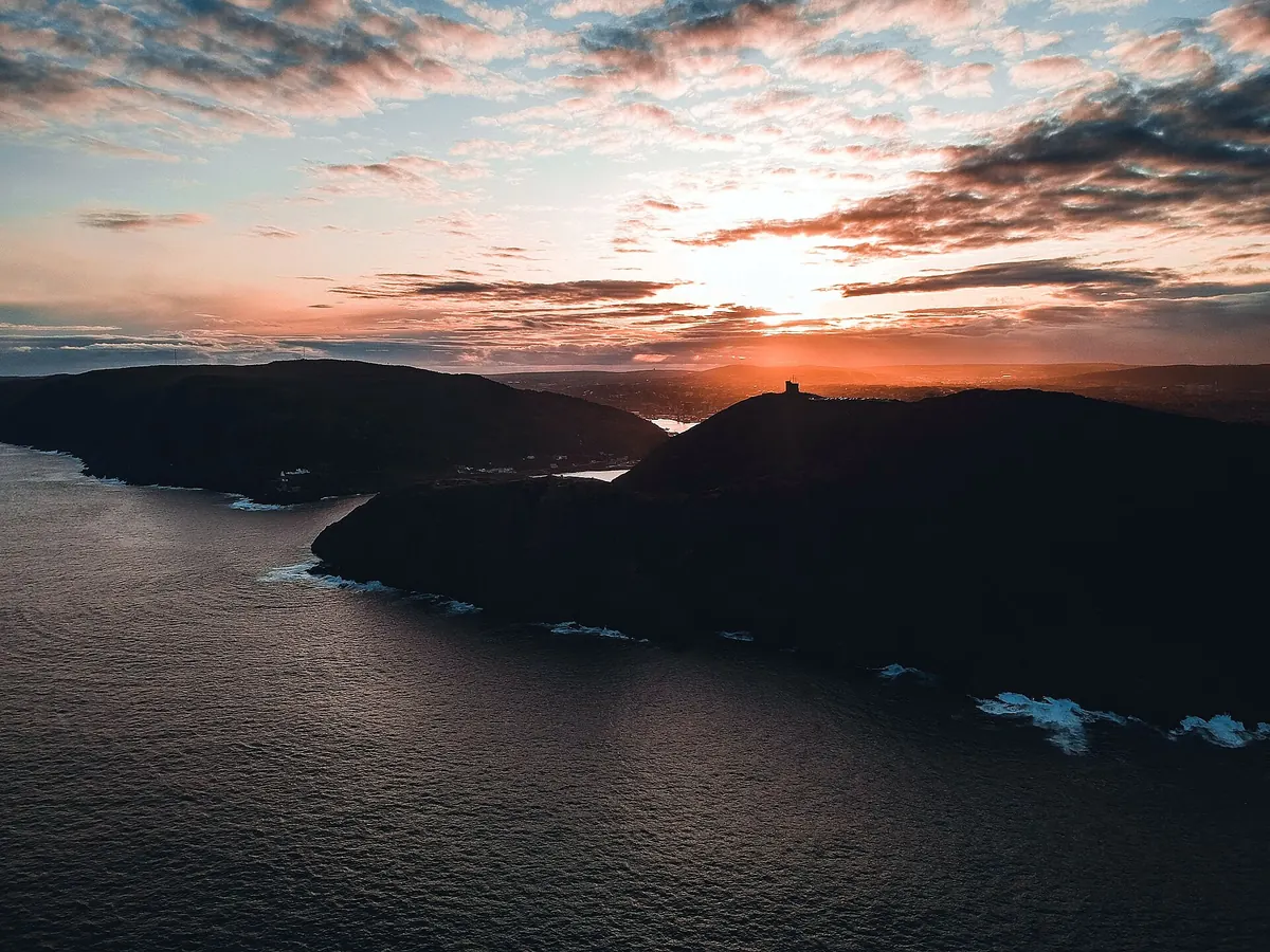Signal Hill, St. John's, at sunset