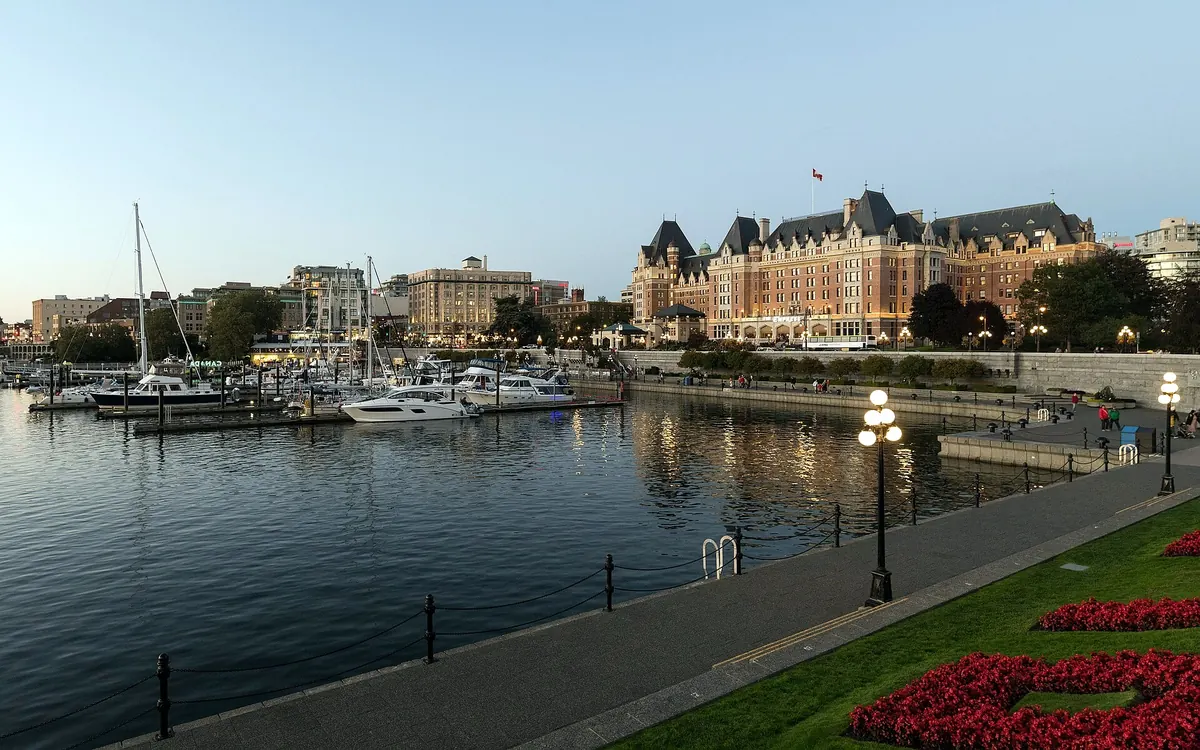 The Inner Harbour and the Empress Hotel, Victoria