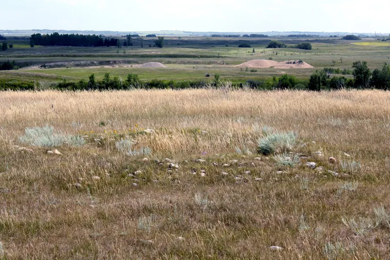 The medicine wheel at Wanuskewin Heritage Park