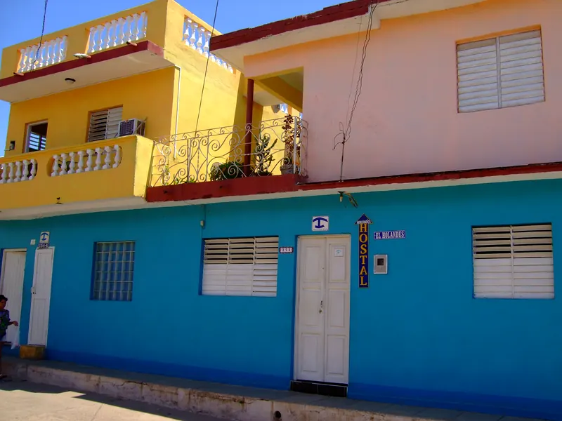 A casa particular (private guesthouse) in Trinidad, Cuba