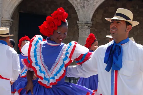 Dominican merengue dancing