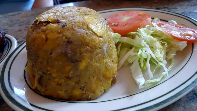 Mofongo, Puerto Rico's mashed plantain dome