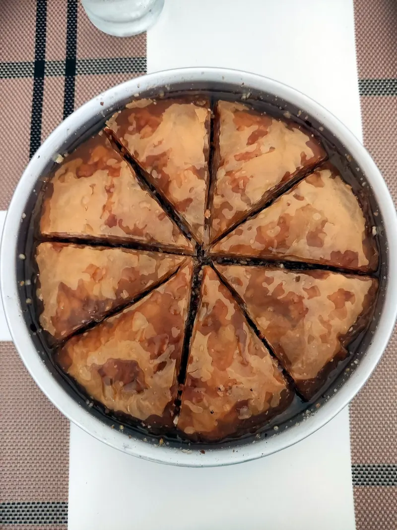 Baklava, the honeyed phyllo sweet