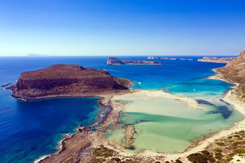 Balos lagoon, northwestern Crete