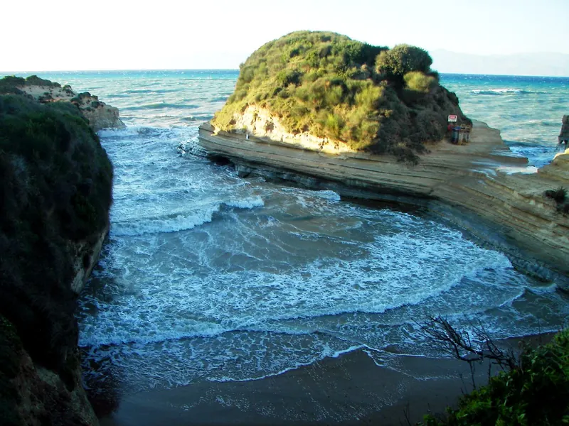 The Canal d'Amour at Sidari, Corfu