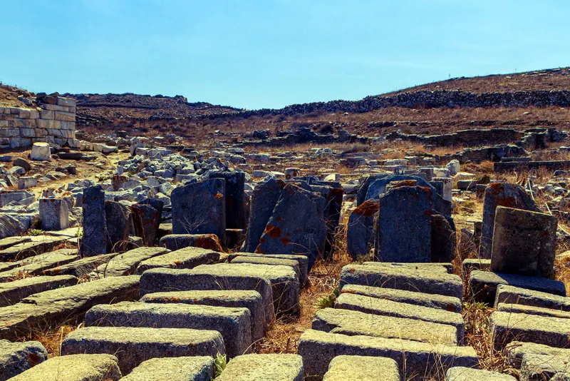 The archaeological site of Delos