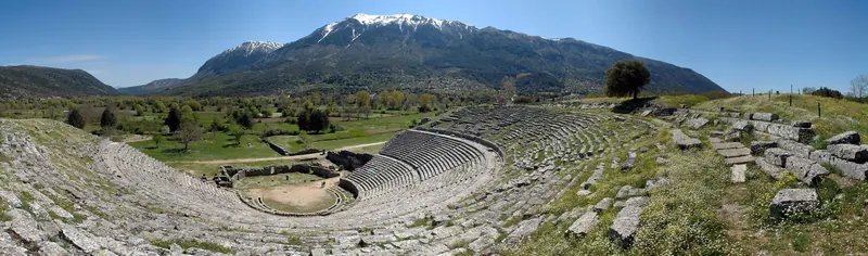 The ancient theatre of Dodona