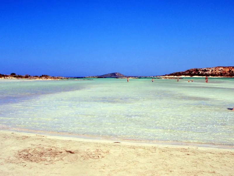 Elafonissi beach, southwestern Crete