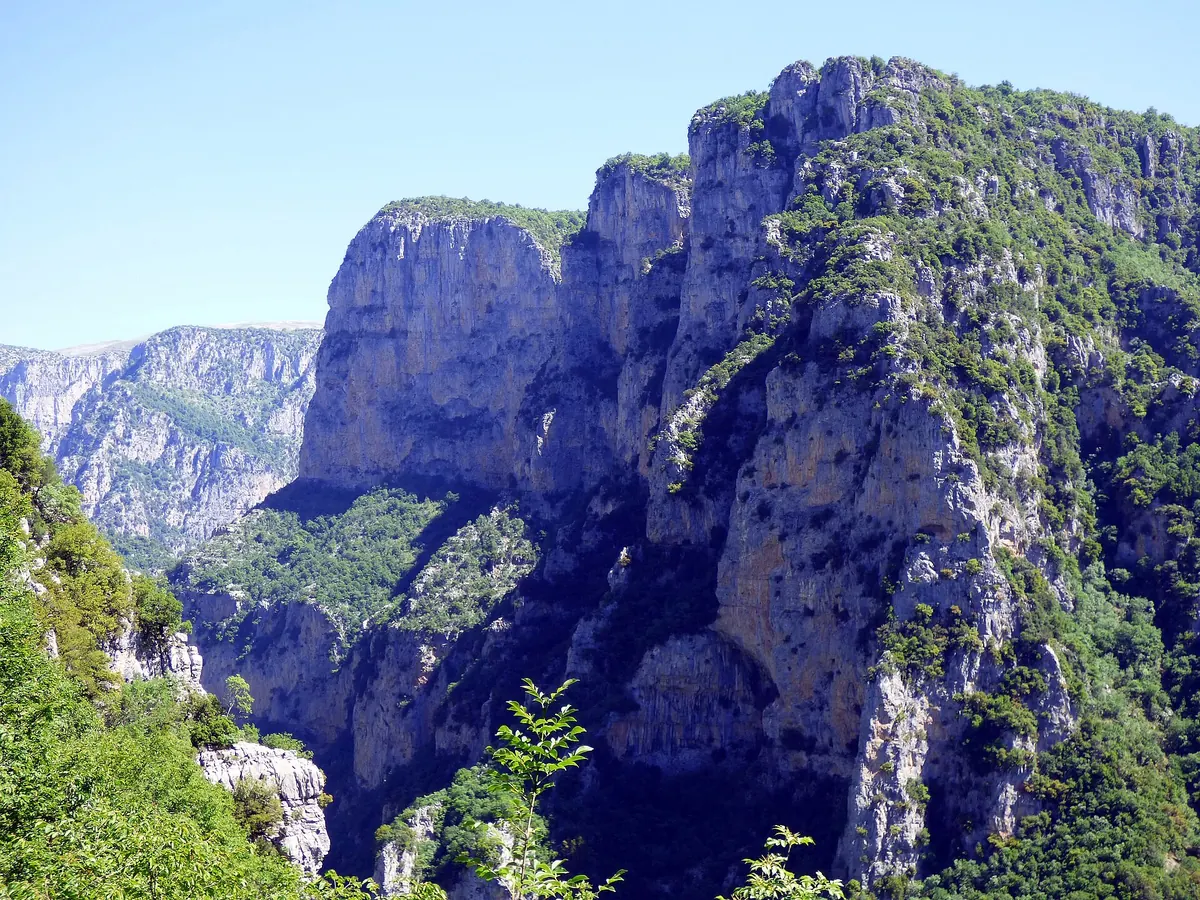 Vikos Gorge in the Zagori, Epirus