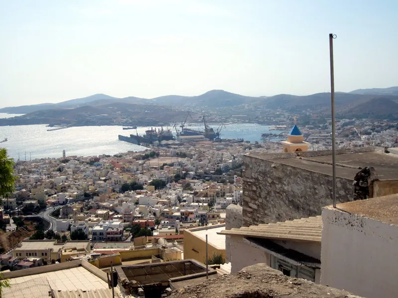 Ermoupoli from Ano Syros