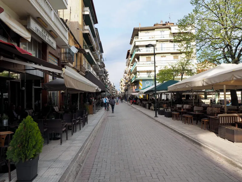 The Korzo, Florina's main walking street