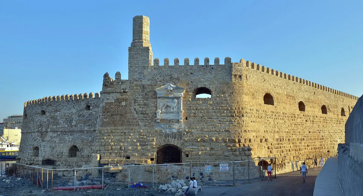 The Venetian fortress of Koules, Heraklion