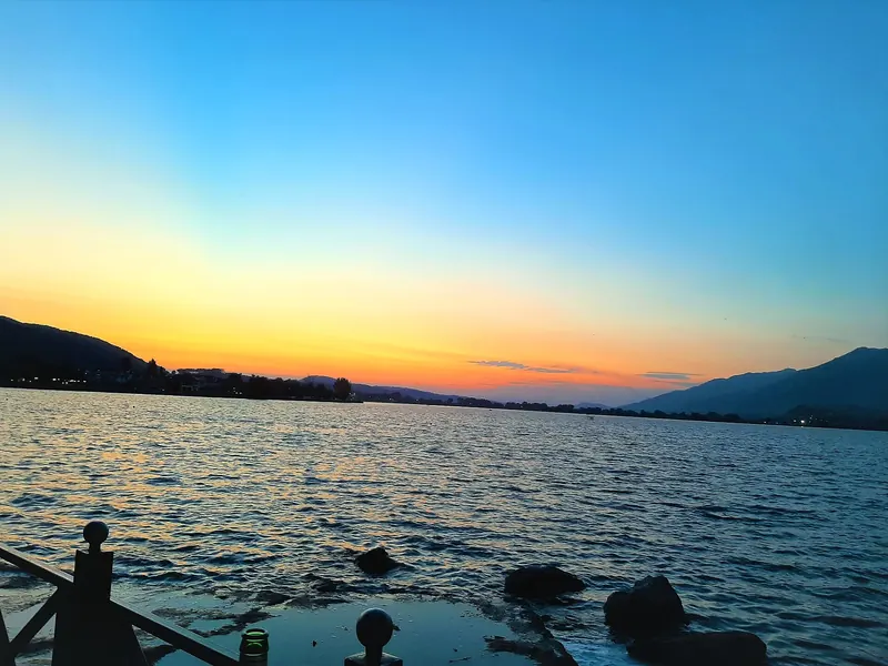 Lake Pamvotida at Ioannina, Epirus