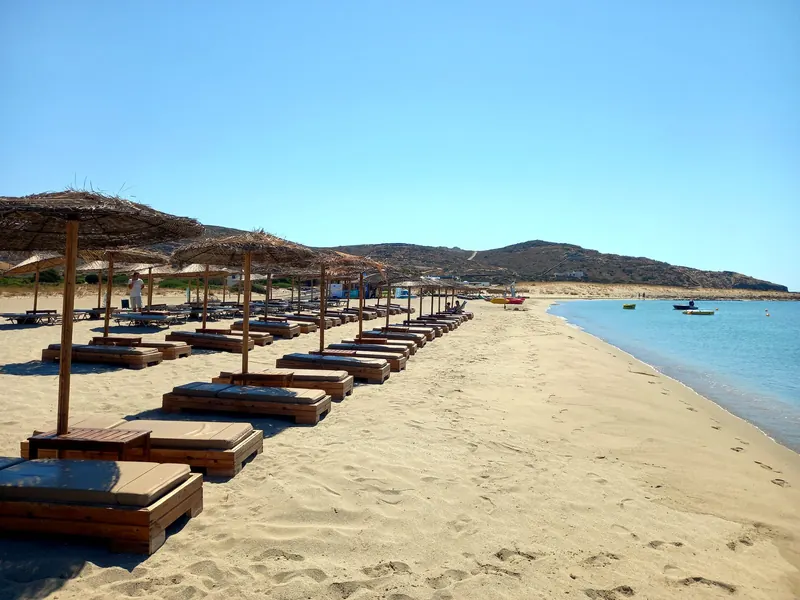Maganari beach, Ios