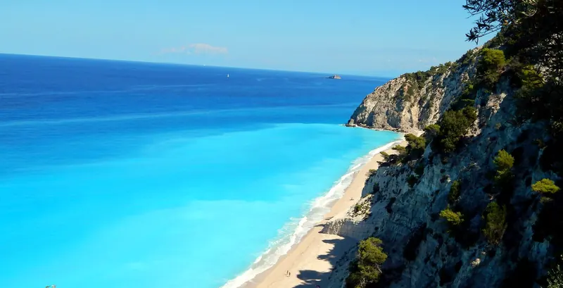 Egremni beach, Lefkada