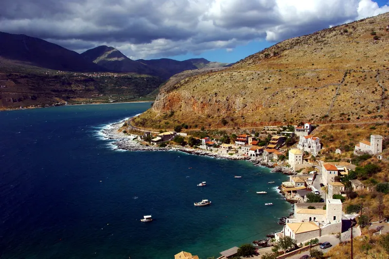 Limeni Bay on the Mani peninsula