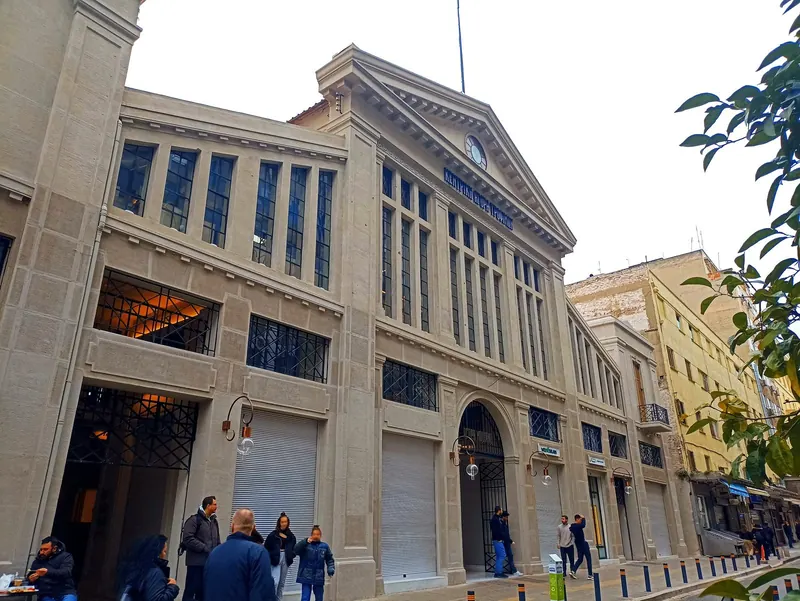 The renovated Modiano Market, Thessaloniki