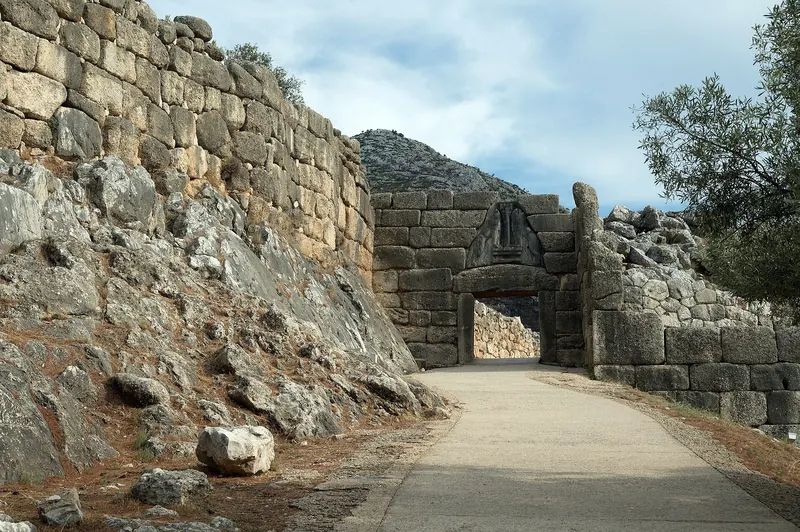 The Lion Gate at Mycenae