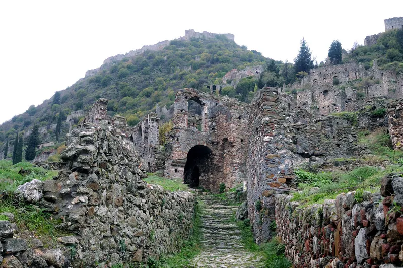 The Byzantine town of Mystras