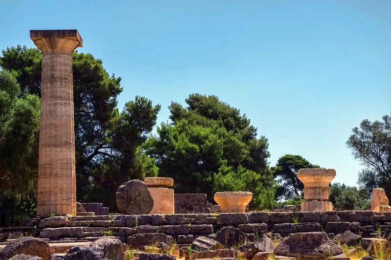The Temple of Zeus at Olympia