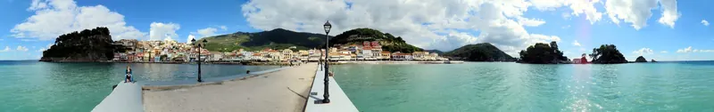 Parga from the pier