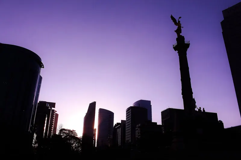 The Angel of Independence on Paseo de la Reforma, Mexico City