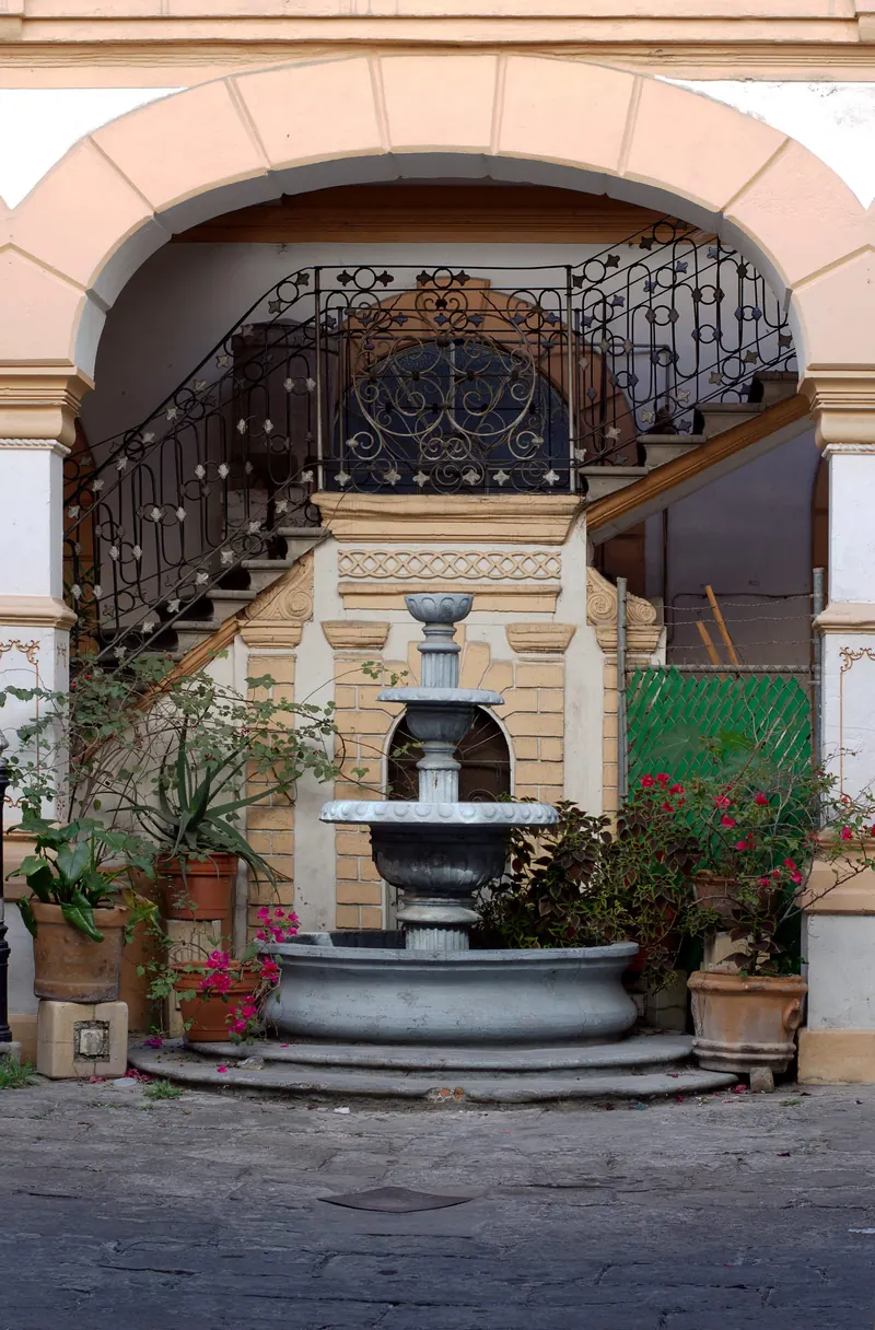 A patio in Atlixco, Puebla