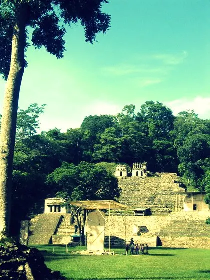 The Maya site of Bonampak, Chiapas