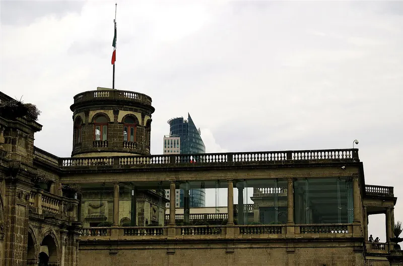 Chapultepec Castle overlooking Mexico City