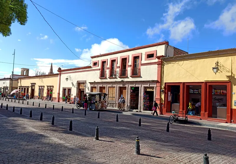 The historic center of Dolores Hidalgo, Guanajuato