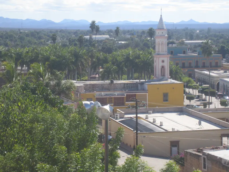 El Fuerte, Sinaloa, from the fort