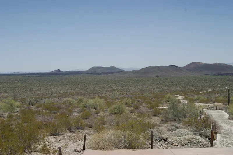 The volcanic craters of El Pinacate, Sonora
