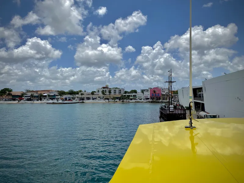 The ferry to Cozumel, Quintana Roo
