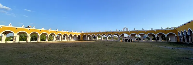 The yellow convent of San Antonio, Izamal