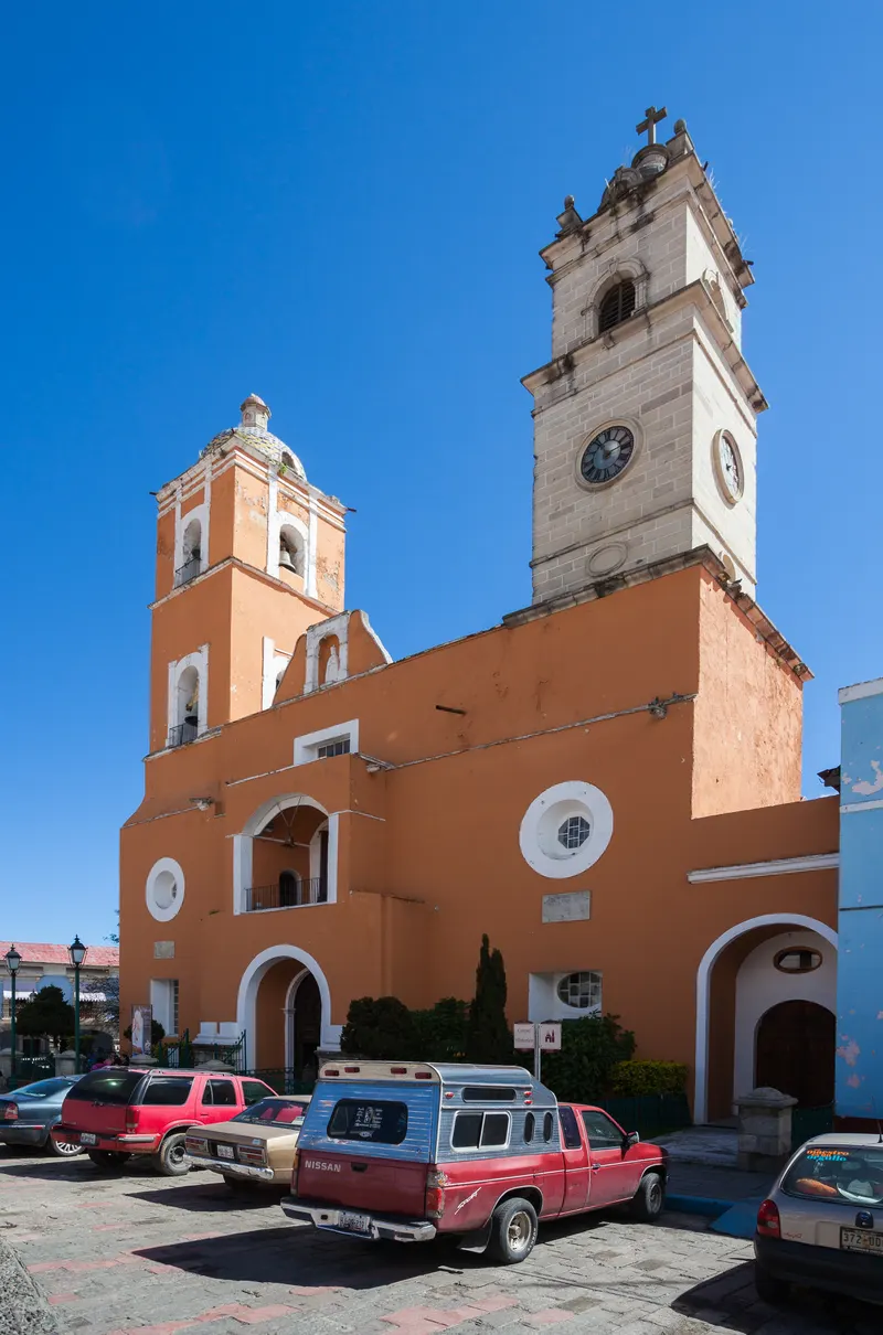 The church of Real del Monte, Hidalgo