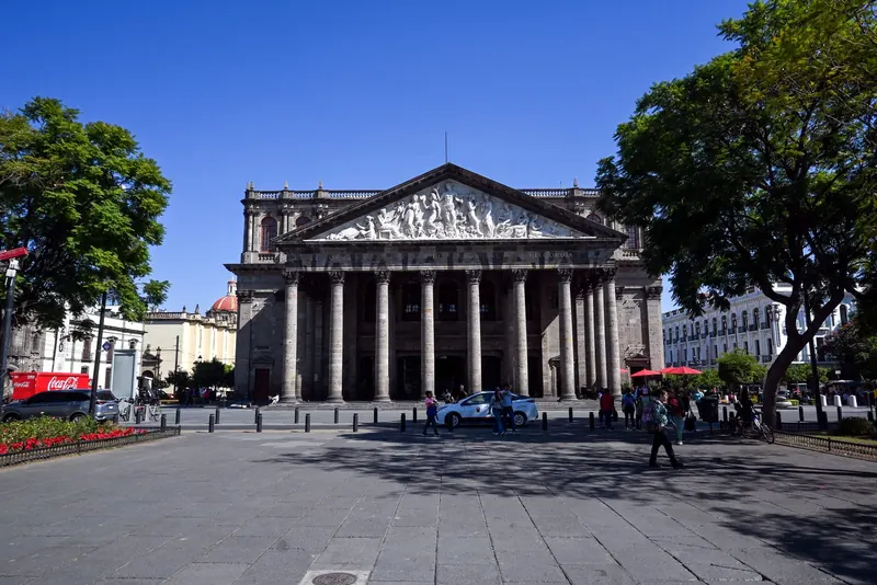 The Teatro Degollado, Guadalajara