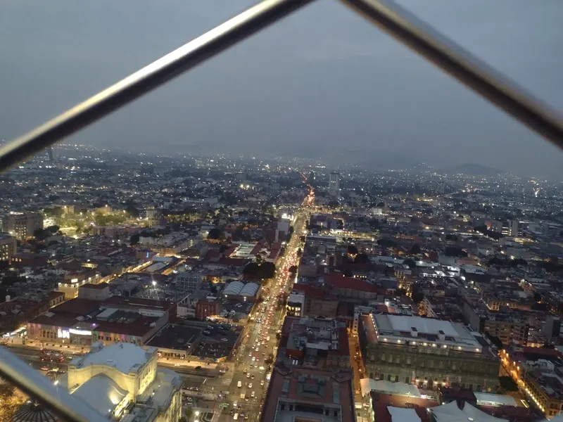 Mexico City from the Torre Latinoamericana viewpoint