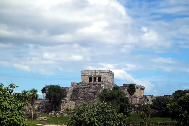 El Castillo at the Tulum ruins, Quintana Roo