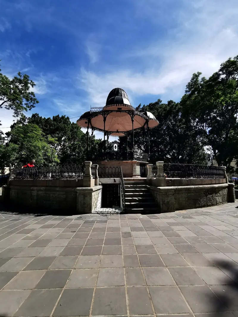 The kiosk of the Zócalo, Oaxaca