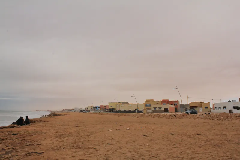 Foum El Oued beach, near Laayoune