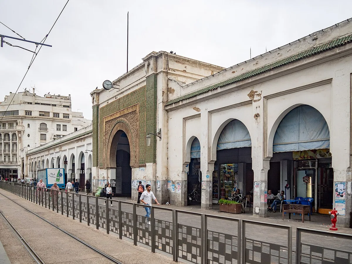 The Marché Central, Casablanca
