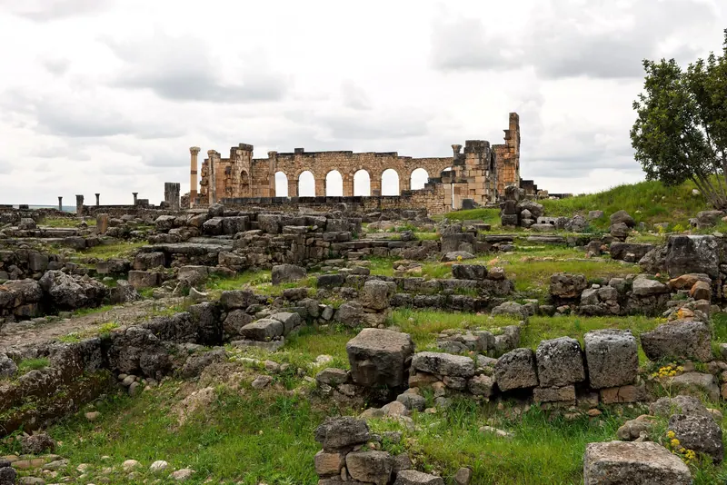 The Roman ruins of Volubilis