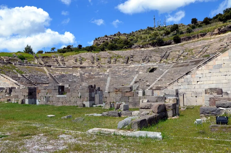 The ancient theatre of Halicarnassus, Bodrum