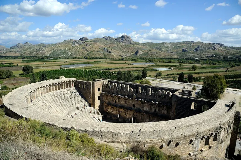 The Roman theatre of Aspendos