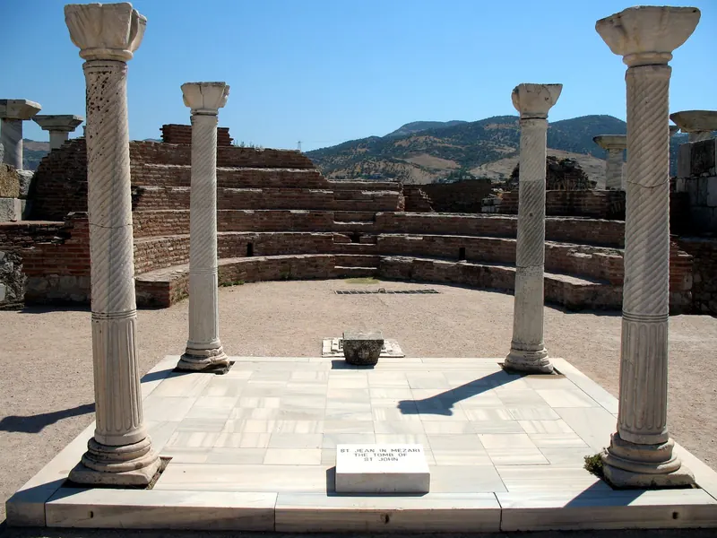 The Tomb of St. John in the Basilica of St. John, Selçuk