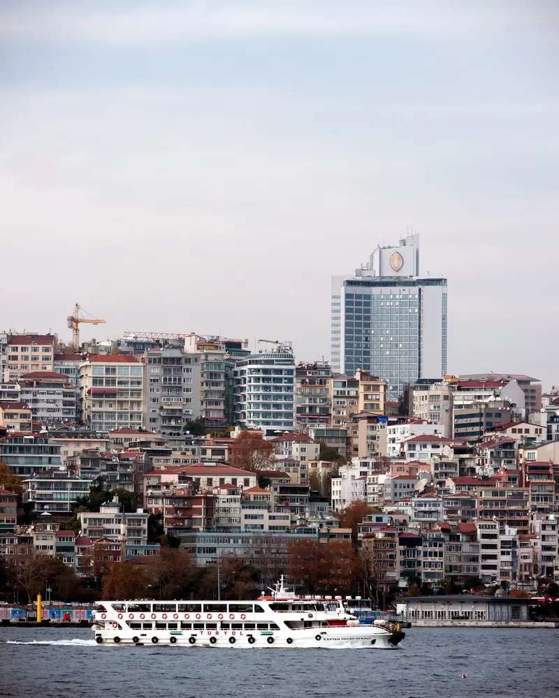 The Bosphorus strait, Istanbul
